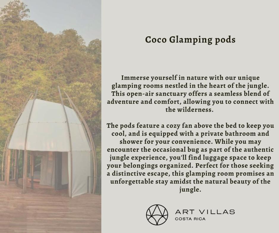 Art Villas Costa Rica, Villas & Glamping Uvita Exterior photo